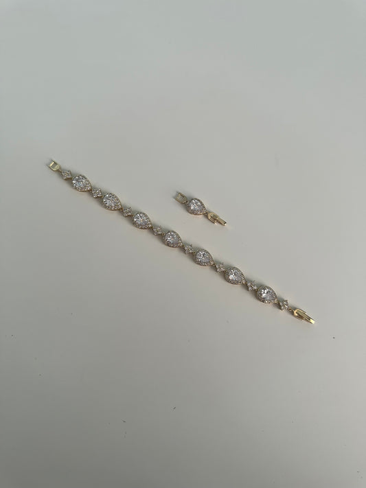 Gouden Druppels - Myralix Armband