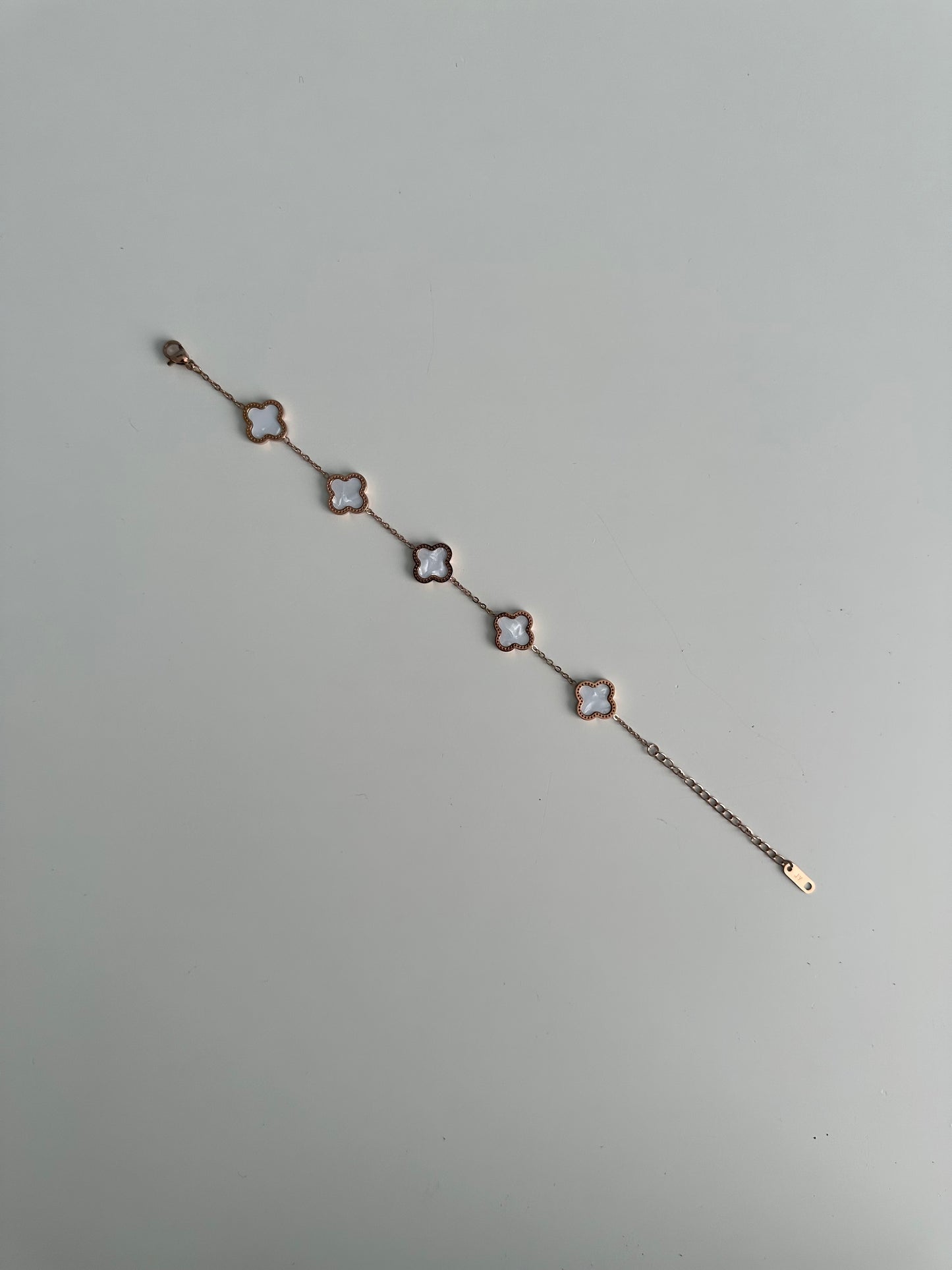 Witte Klaver - Rosegold Band